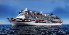  ??  ?? Iconic Iona: With 16 decks to her name, the new flagship makes her debut in 2020