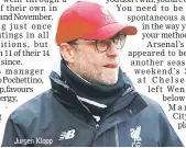  ??  ?? Jurgen Klopp