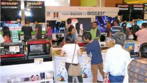  ??  ?? The Modern Home Fair covers a wide range of home-related products and services under one roof.