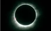  ?? ASSOCIATED PRESS FILE PHOTO ?? A total solar eclipse in Belitung, Indonesia, in 2016. Officials in cities across the nation are hoping the total solar eclipse in August could provide an economic boost.