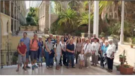  ?? (Photos S.I.) ?? Au Riviera Palace, de nombreux visiteurs ont pu admirer la verrière du Jardin d’hiver.