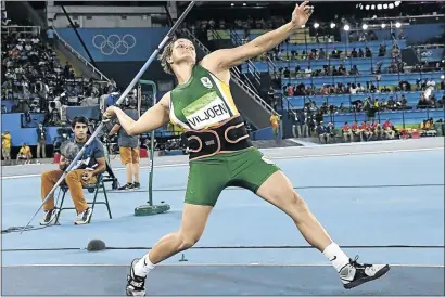  ?? PHOTO: ROGER SEDRES/GALLO IMAGES ?? Team SA silver medallist Sunette Viljoen has accused Sascoc of not delivering on their promises.