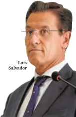  ??  ?? Luis Salvador