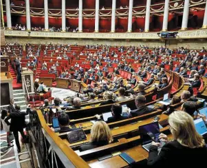  ?? | PHOTO : LUDOVIC MARIN, AFP ?? Les élus ont neuf jours et nuits pour débattre et voter les vingt articles du projet de loi.