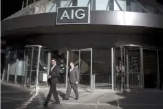  ??  ?? Duperreaul­t’s immediate challenge, as he describes it, is to get the company underwriti­ng risks profitable again – a key measure of an insurer’s performanc­e and something AIG has not done since 2007. — Reuters photo