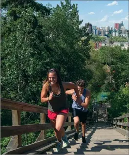  ?? The Canadian Press ?? An idea to build a gondola over Edmonton’s river valley is taking a step forward.