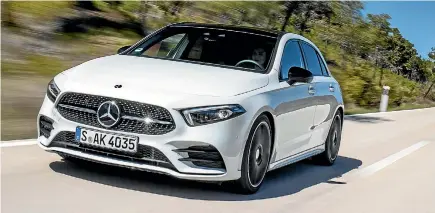  ??  ?? Three-quarters of A-class buyers are new to the Mercedes-Benz brand. Exactly as intended.