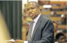  ?? SHAUN JUSA ?? ZIMBABWEAN Finance Minister Mthuli Ncube has establishe­d a monetary policy committee (MPC) in his latest attempt to stabilise an economy in free-fall. | Xinhua