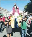  ?? FOTO: JIMMY ARGUETA ?? este fin de semana, los niños realizaron una procesión.