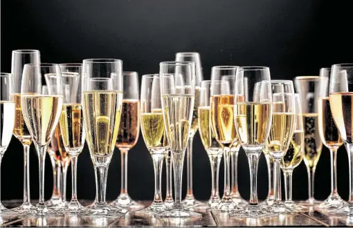  ?? Russell Yip / San Francisco Chronicle ?? What bubbly will you be drinking on New Year’s Eve?