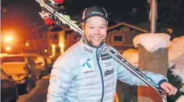  ??  ?? FRA FEVIK: Jon Børre Lien fra Kitzbühel for to år siden, samme helgen som Aksel Lund Svindal falt stygt i den beryktede utforløypa.