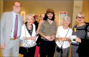  ??  ?? Arkansas Arts Center Executive Director Todd Herman, Jeane Hamilton, Martha Hamilton, Lionel Copping, Jo Blatti and Anncha Briggs