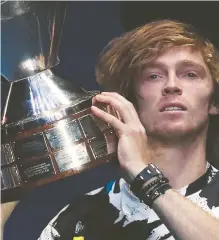  ??  ?? Andrey Rublev – Associated Press: Anatoly Maltsev