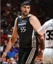  ?? NBAE/GETTY IMAGES FILE PHOTO ?? Sim Bhullar reportedly has signed a 10-day contract with the Sacramento Kings.