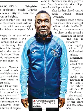 Unity will pull us through – Manda - PressReader