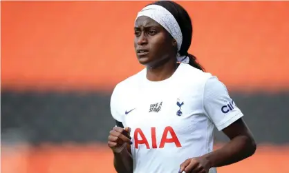  ?? ?? Chioma Ubogagu provided a positive test after being prescribed a new drug by her dermatolog­ist.Photograph: Tottenham Hotspur FC/ Getty Images