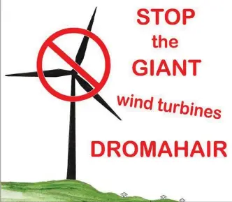  ??  ?? Objections to planning applicatio­ns for 170metre wind turbines have been made by a local group.