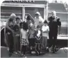  ?? ?? Kids with autism visit a fire station and meet a firefighte­r.