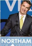  ?? Foto: Win McNamee, afp ?? Ralph Northam reichte in Virginia ein schwacher Wahlkampf, um seinem Geg ner von den Republikan­ern alle Chancen zu nehmen.