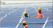  ?? HT ?? Govt data show that less than a third of participan­ts in the skills programme have found jobs in the solar industry