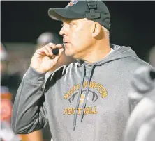  ?? MORNING CALL DOUGLAS KILPATRICK/SPECIAL TO THE ?? Northampto­n football coach John Toman is now 21-2 in his last two seasons as a head coach.