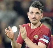  ??  ?? Vice capitano Alessandro Florenzi, 27 anni, non ha ancora rinnovato il contratto