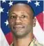  ??  ?? Sgt. 1st Class Allan E. Brown of Takoma Park died in December 2016 of wounds he suffered in a suicide bombing in Afghanista­n.