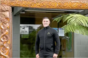  ?? ANDY JACKSON/ STUFF ?? Wayne Capper has taken up a newly created job as a Kaitiaki Whenua Ranger and will be based at the New Plymouth Department of Conservati­on office for two years.