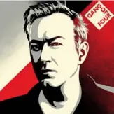  ??  ?? The cover art of Gang of Four’s “Anti Hero” EP features artist Shepard Fairey’s tribute to Andy Gill.