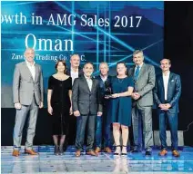 Pressreader Times Of Oman 2018 03 08 Zawawi Trading Company Recognised At Mercedes Benz Cars Middle East Awards