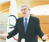  ??  ?? Thomas Bach