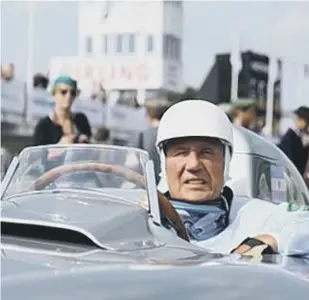  ?? ?? Sir Stirling Moss at the 2011 Goodwood Revival. Picture by Adam Beresford