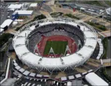  ?? THE ASSOCIATED PRESS ?? Major League Baseball is working to finalize a two-game series between the Yankees and Boston Red Sox at London’s Olympic Stadium on June 29-30 in 2019, the sport’s first regular-season games in Europe.