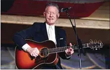  ?? COURTESY OF RICK KREISER ?? Lyle Lovett and his Acoustic Group will perform Tuesday and Wednesday at Buck Owens’ Crystal Palace as part of the Guitar Masters concert series.
