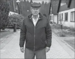  ?? JOHAN BERGMARK/MUSIC BOX FILMS, THE ASSOCIATED PRESS ?? Rolf Lassgard in a scene from the movie, "A Man Called Ove."