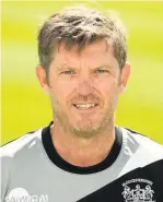  ??  ?? Gloucester­shire’s assistant head coach Ian Harvey