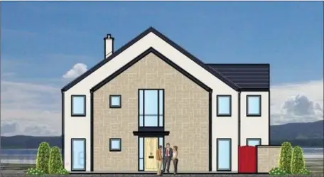  ??  ?? House Type C is a four- bed four bathroom semi- detached property being built at Carrowbunn­aun, Strandhill, Co. Sligo.