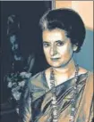  ?? BETTMANN ARCHIVE ?? Prime Minister Indira Gandhi, New York, March 31, 1966