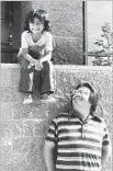  ?? Emigdio Vasquez family ?? HIGGY, then 7, spends time with his dad, Emigdio Vasquez, at Chapman in Orange, in 1975.