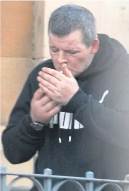  ??  ?? Albert Ramsay was sentenced to three years in jail after his £24,000 heroin cache was found by Geocachers.