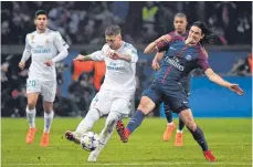  ?? FOTO: AFP ?? Real Madrid träumt nach dem Sieg weiter vom Titelhattr­ick..