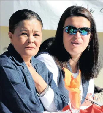  ??  ?? Zephany Nurse’s kidnapper will be doing her time with two of the country’s most infamous female inmates, Najwa Petersen and Dina Rodrigues, at the Breede River women’s prison, near Worcester.