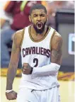 ?? DAVID RICHARD, USA TODAY SPORTS ?? Kyrie Irving was key for the Cavs in Game 4 against the Celtics, scoring 42 points.