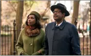  ??  ?? Jennifer Hudson stars as Aretha Franklin and Forest Whitaker as her father C.L. Franklin in “Respect.”