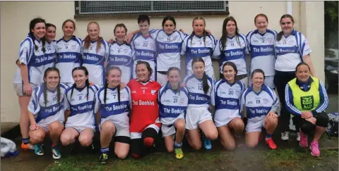  ??  ?? The Barndarrig team who lost out to Blessingto­n in Laragh last weekend.