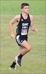  ?? PHOTO COURTESY OF GMC ?? Plymouth HS grad Bo Meadors ran this fall for the Georgia Military College men’s cross country team.