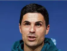  ?? ?? Mikel Arteta believes his side can see off Bayern.