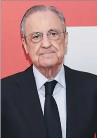  ?? EP ?? Florentino Pérez, presidente de ACS.