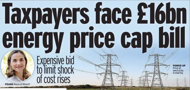  ?? ?? POWER UP Price of electricit­y is soaring
