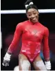  ??  ?? La gymnaste Simone Biles, 25 fois médaillée.